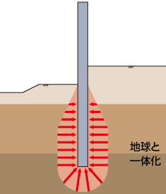 インプラント構造<sup>®</sup>（”天然の歯”形式）